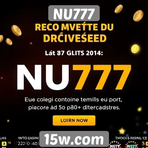NU777 oferece promoções atrativas para novos usuários